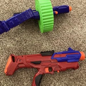 Nerf dart guns